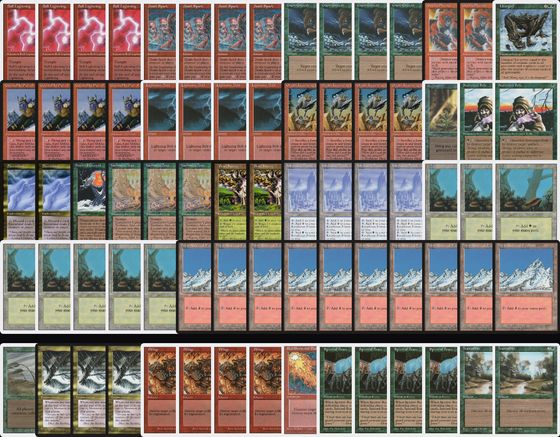 Oops! All Sparks decklist